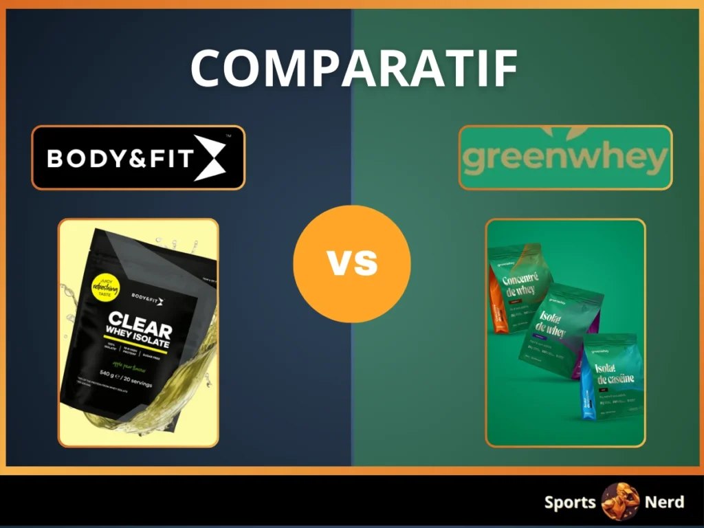 Bodyandfit vs GreenWhey