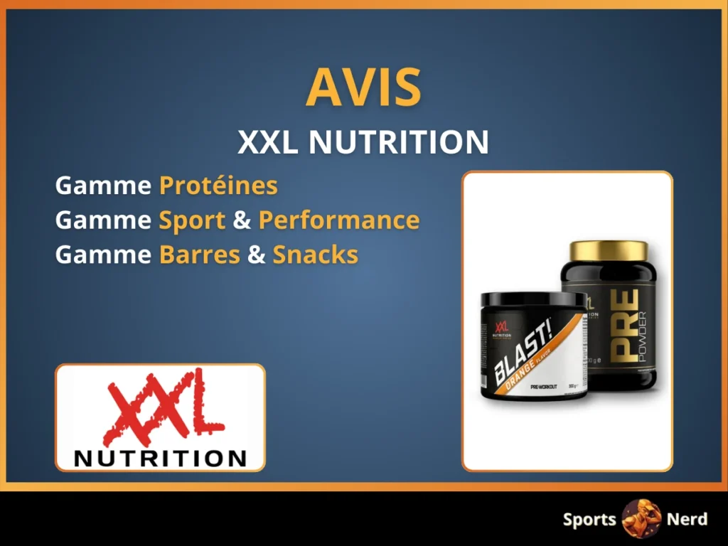 xxl nutrition - Avis