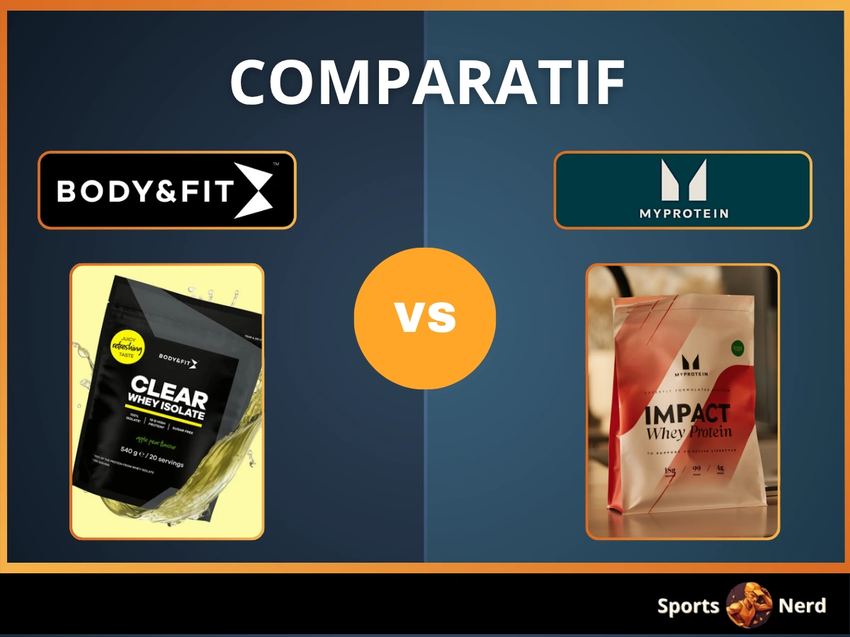 Bodyandfit vs MyProtein